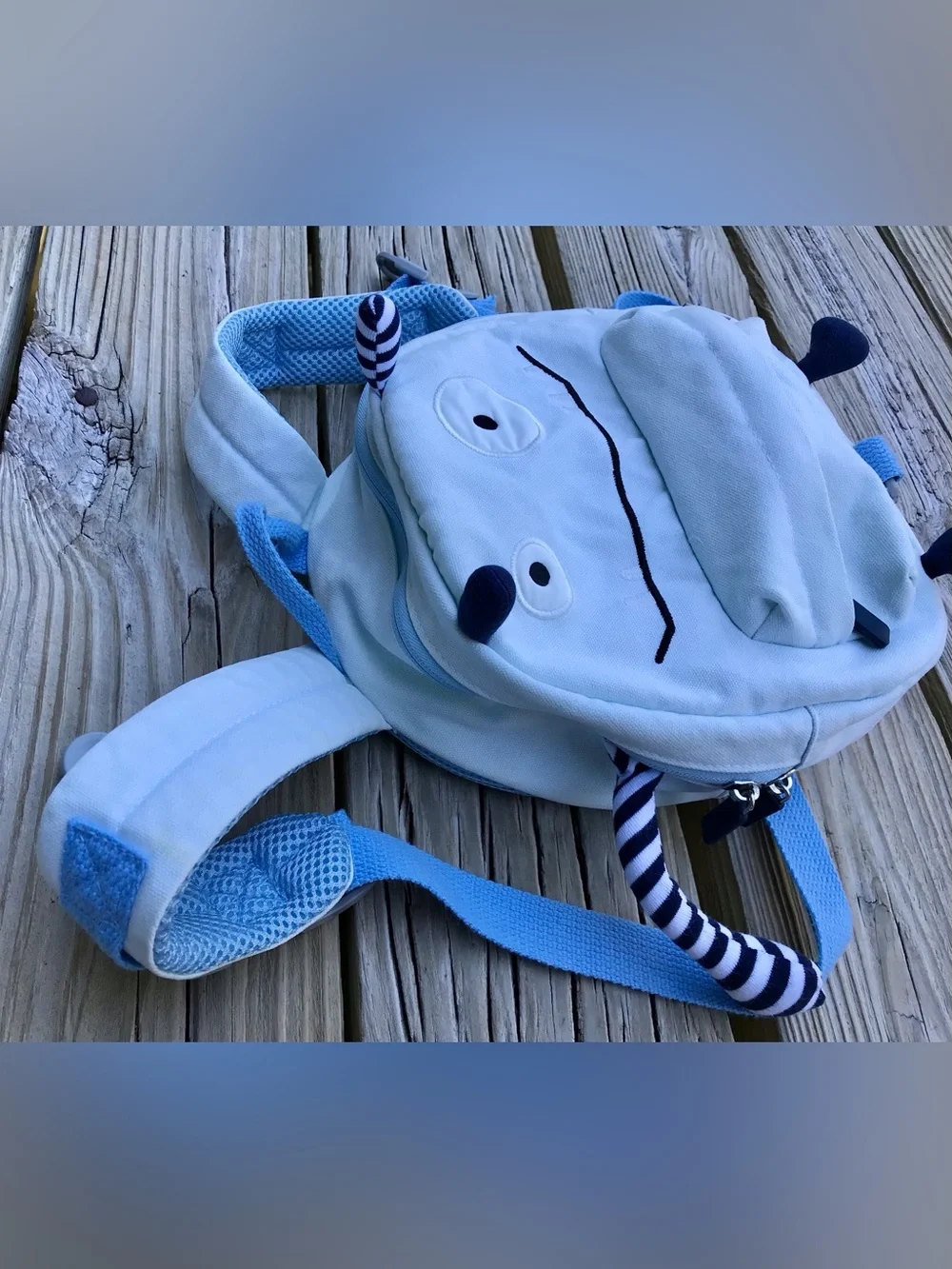 GAGAKU Funny Monster Mini Backpack Toddler Bag Built in Leash Travel Bag